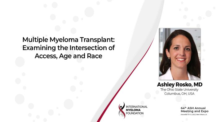 Dr. Ashley Rosko on factors that influence transplant and survival