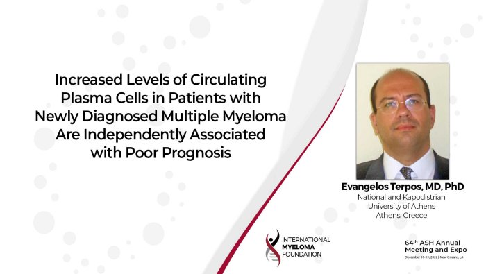 Dr. Terpos ASH abstract on Circulating Plasma Cells