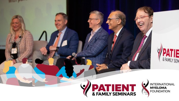 Join an IMF myeloma Patient and Family Seminar near you. 