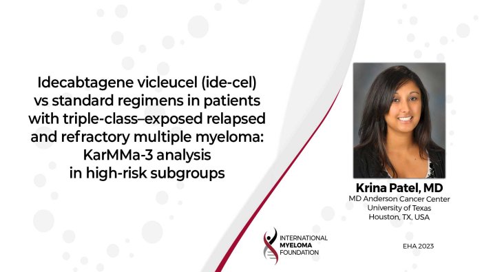 Dr. Krina Patel discusses the results of the KarMMA-3 study