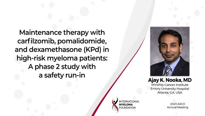 ASCO23 Dr. Ajay Nooka on KPd