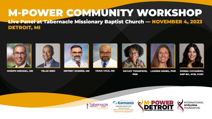 M-Power Community Workshop live in Detroit on November 4, 2023.
