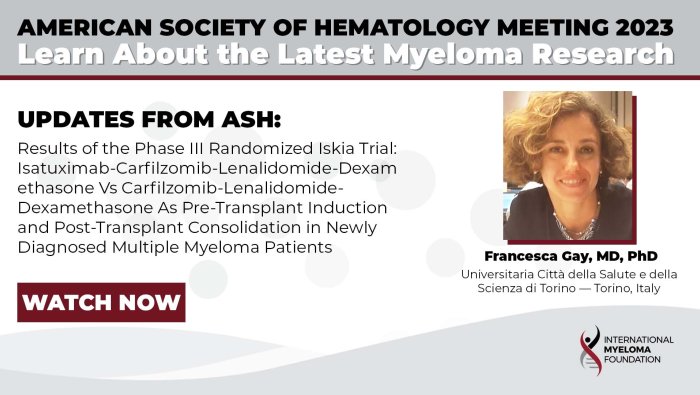 Results of the Phase III Randomized Iskia Trial: Isatuximab-Carfilzomib-Lenalidomide-Dexamethasone Vs Carfilzomib-Lenalidomide-Dexamethasone As Pre-Transplant Induction and Post-Transplant Consolidation in Newly Diagnosed Multiple Myeloma Patients
