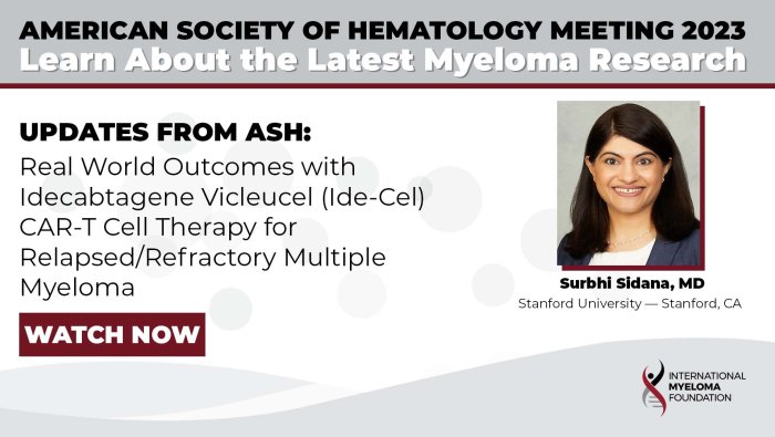 Real World Outcomes with Idecabtagene Vicleucel (Ide-Cel) CAR-T Cell Therapy for Relapsed/Refractory Multiple Myeloma