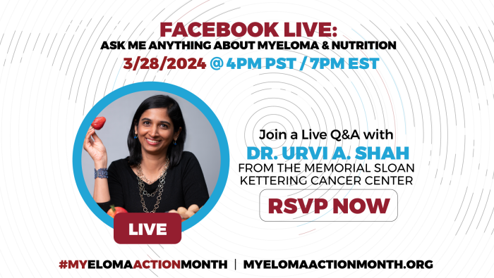 Facebook Live Q&A with Dr. Urvi A. Shah, Memorial Sloan Kettering: Watch the Replay