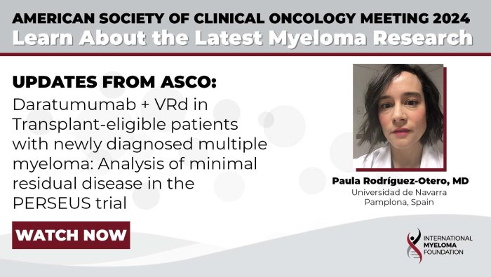Improved Depth of Response and MRD Negativity with DARA + VRd in Transplant-Eligible NDMM: PERSEUS Trial Results