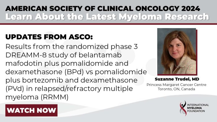 DREAMM-8 Study: Belantamab mafodotin plus pomalidomide and dexamethasone shows improved outcomes in relapsed/refractory multiple myeloma 
