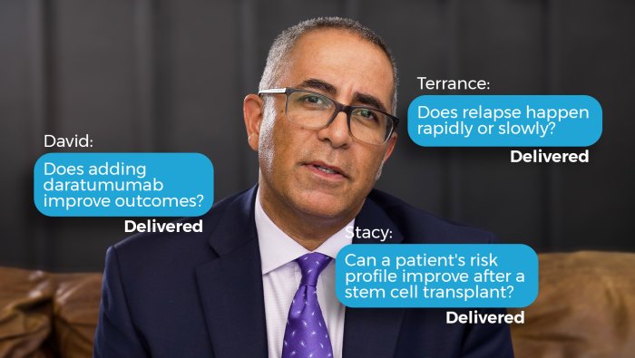 Dr. Joseph Mikhael, Chief Medical Officer of the International Myeloma Foundation, answers your top questions about multiple myeloma in this informative Q&A session