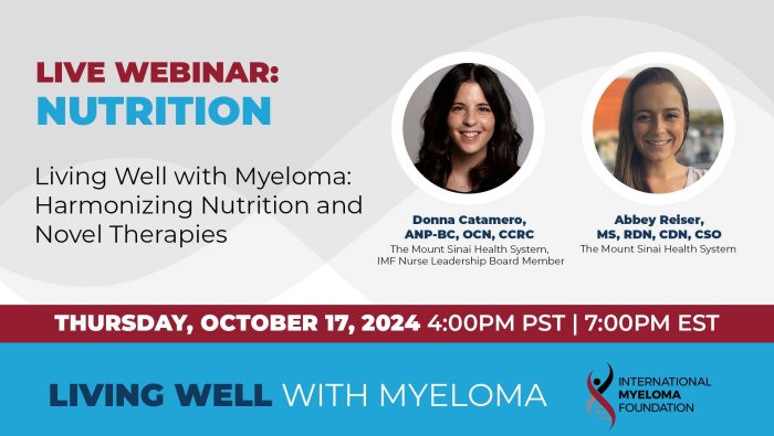 living well: nutrition banner