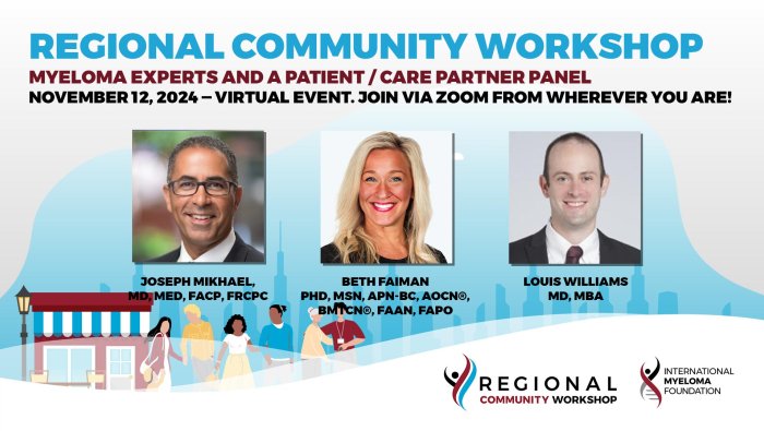 Online Myeloma Community Workshop