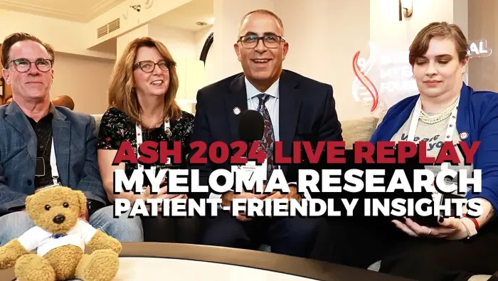 ASH 2024 live replay: myeloma research, patient-friendly insights
