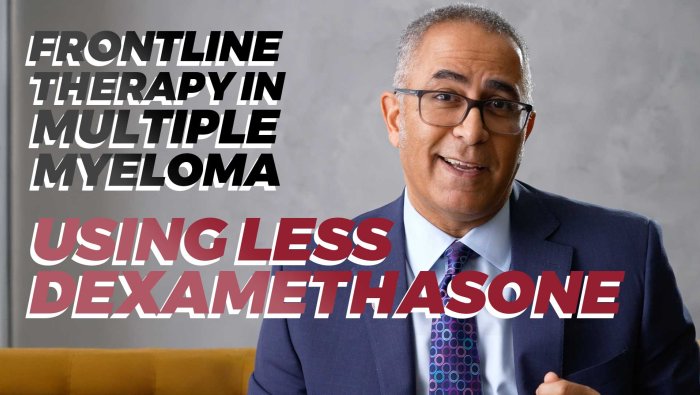 Frontline Therapy Advances for Multiple Myeloma Patients | Using Less Dex | ASH 2024 Insights