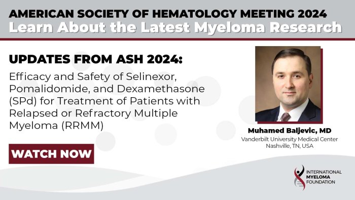 ASH24 KOL New Treatment Option for Relapsed Multiple Myeloma