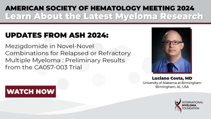 Preliminary Results from the CA057-003 Trial