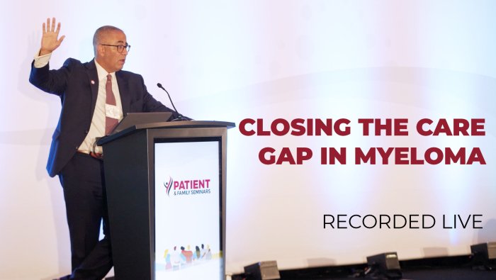 Closing the care gap in myeloma