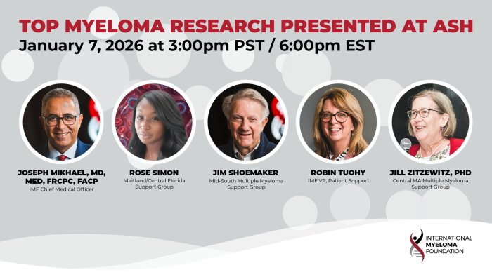 Top Myeloma Research Presented at ASH