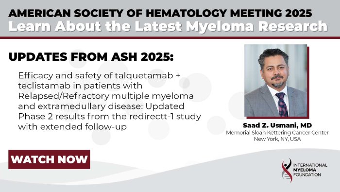 ASH 2025 Saad Usmani RedirecTT-1 study