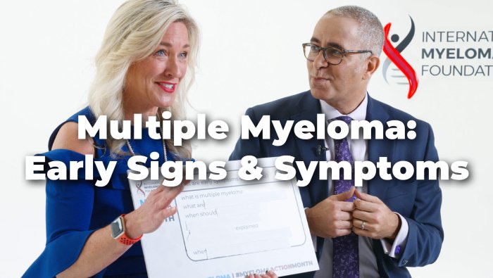 Early Signs of Multiple Myeloma: Symptoms, MGUS, and When to See a Doctor 