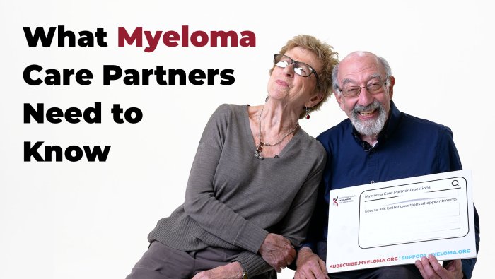 What Myeloma Care Partners Need to Know