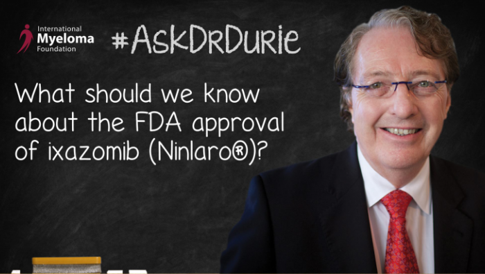 Dr. Durie standing in front of a chalk board
