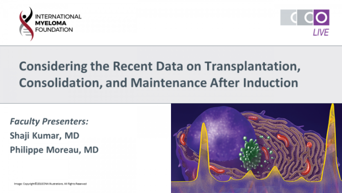 ASH 2018: Recent data on transplantation, consolidation, and maintenance after induction therapy