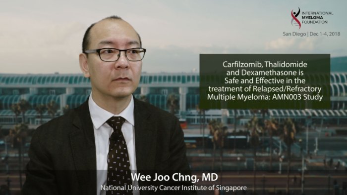 ASH 2018 Dr. Chng of the Asian Myeloma Network at the 2018 ASH convention 