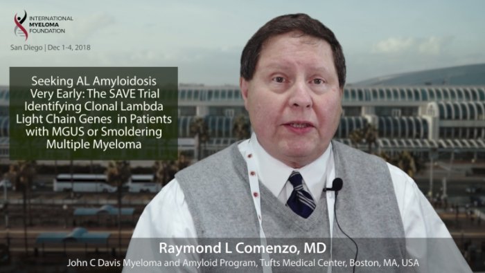 Dr. Raymond Comenzo at the ASH Convention in San Diego