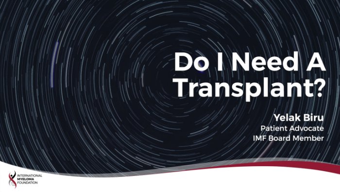 Need a Transplant