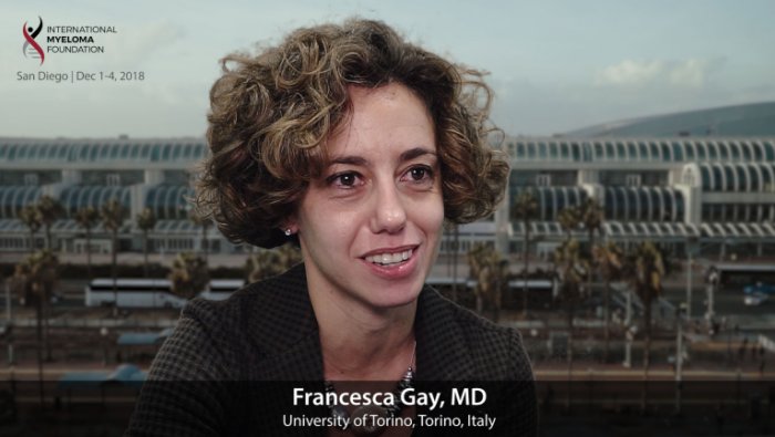 Dr. Francesca Gay at ASH Convention 2018