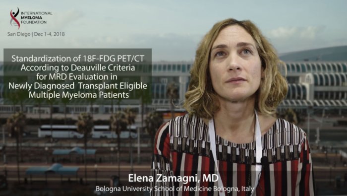 ASH 2018 Dr. Zamagni at ASH Convention 2018