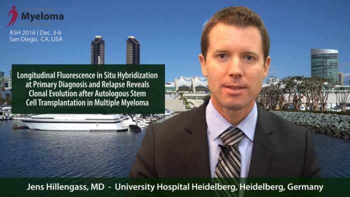 Dr. Hillengass at ASH 2016 convention