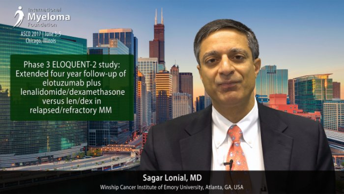 Sagar Lonial, MD at ASCO 2017