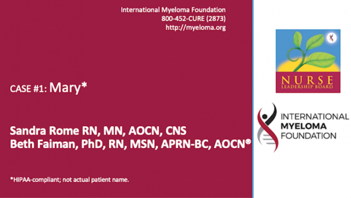 Title slide from the ONS 2019 presentation