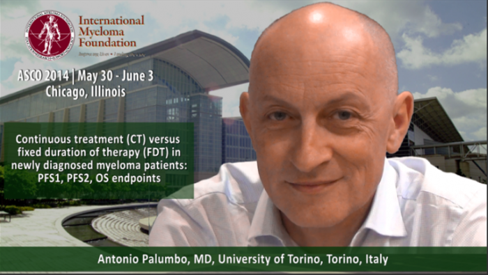 Antonio Palumbo, MD at ASCO convention 2014