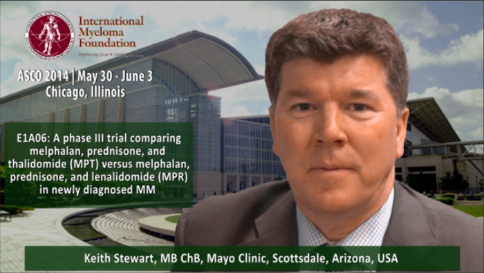 Keith K. Stewart, MB ChB at ASCO 2014