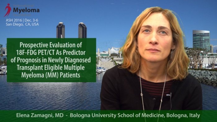 Elena Zamagni, MD at ASH 2016